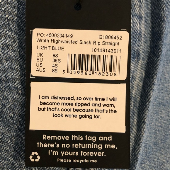 ✨NWT✨ Missguided Denim Jeans - Picture 4 of 4